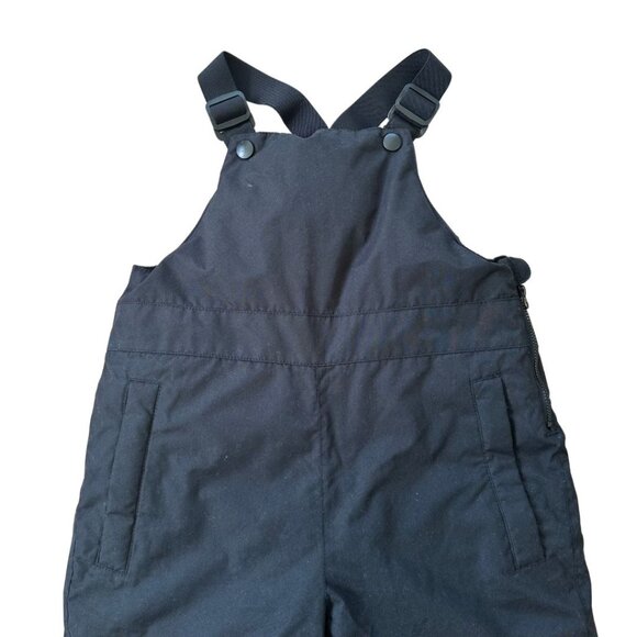 Old Navy Unisex Water-Resistant Snow-Bib Overalls for Toddler Black 6-7 - Picture 2 of 10